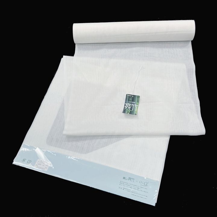 新品 未使用品 東レ 洗える長襦袢 さらら 爽竹 セオα 紗 反物 日本製