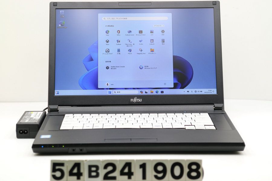 富士通 LIFEBOOK A579/A Core i5 8265U 1.6GHz/8GB/256GB(SSD)/DVD/15.6W/FWXGA(1366x768)/Win11 【54B241908】