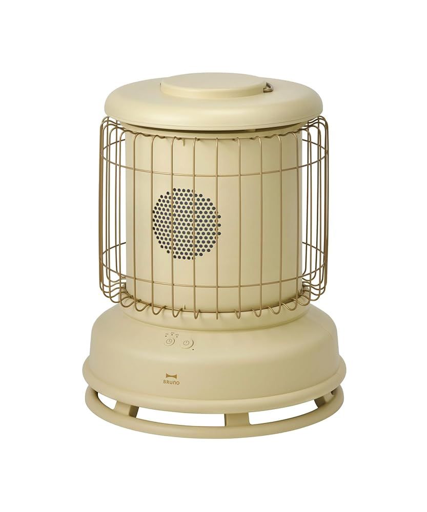 BRUNO ブルーノ ファンヒーター セラミックファンヒーター 全方位 360度 2段階切替 600W 1200W 強弱調整 BOE100-TAN