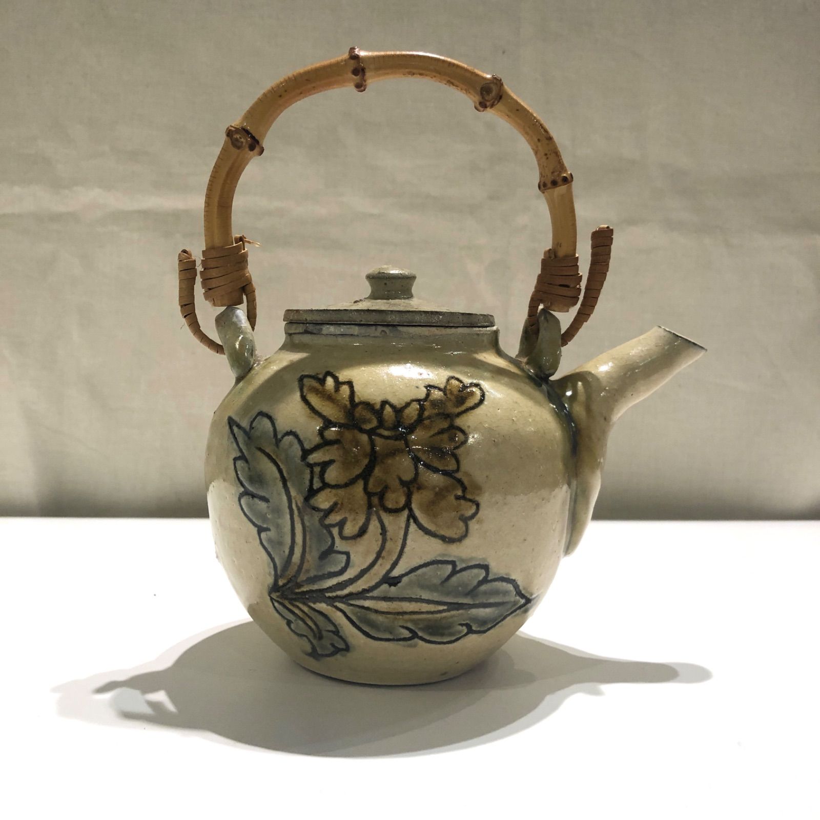 金城次郎　やちむん　壺屋時代　即購入OK 壺屋焼 人間国宝 金城次郎作 海老魚文壷 – 生活民芸 なかむた ~Japan