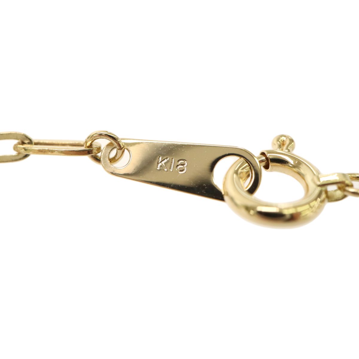 レア！新品◎K18YG 18金イエローゴールド 愛 漢字モチーフ 片耳フック