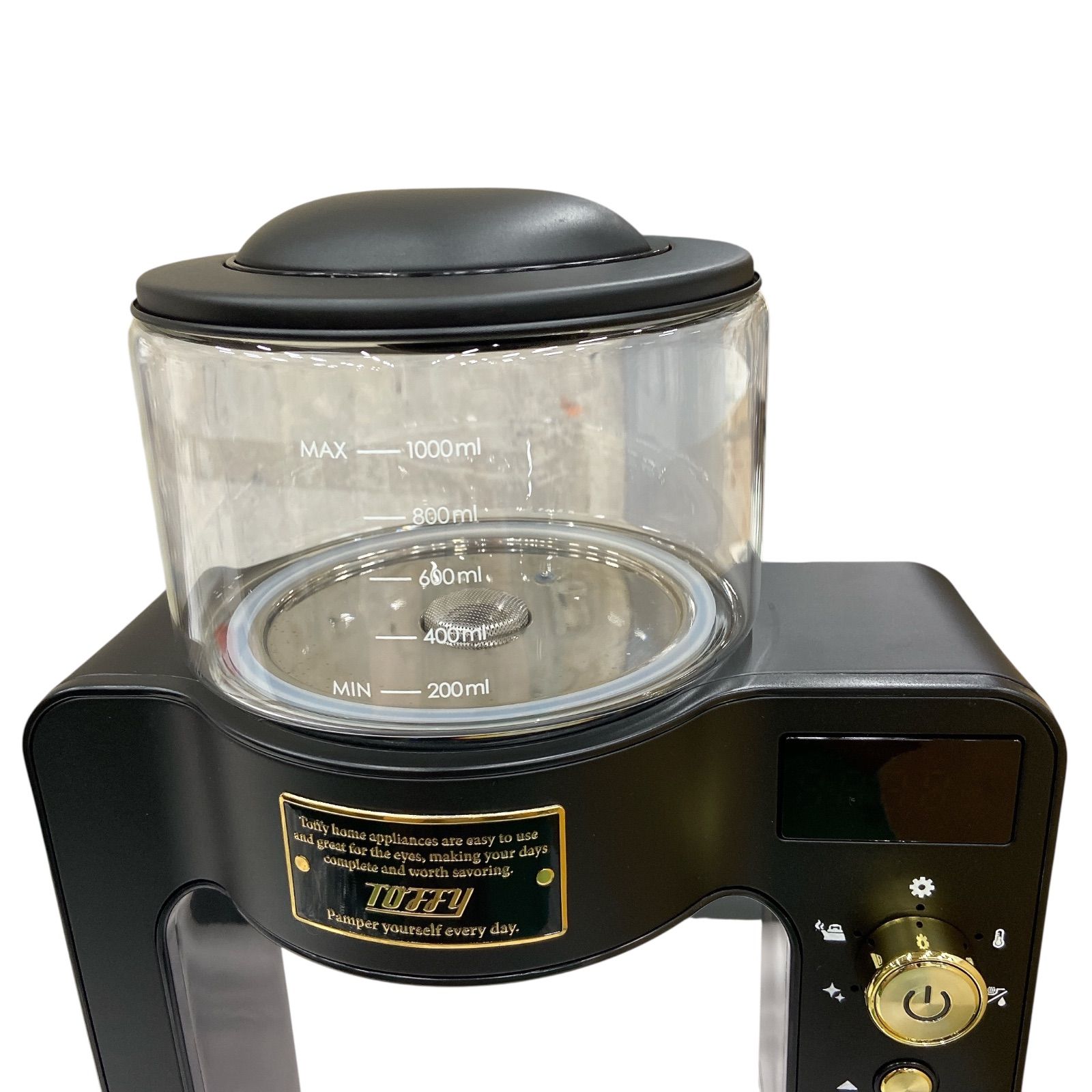 ジャンク品】Toffy トフィー カスタム ドリップ コーヒーメーカー 珈琲