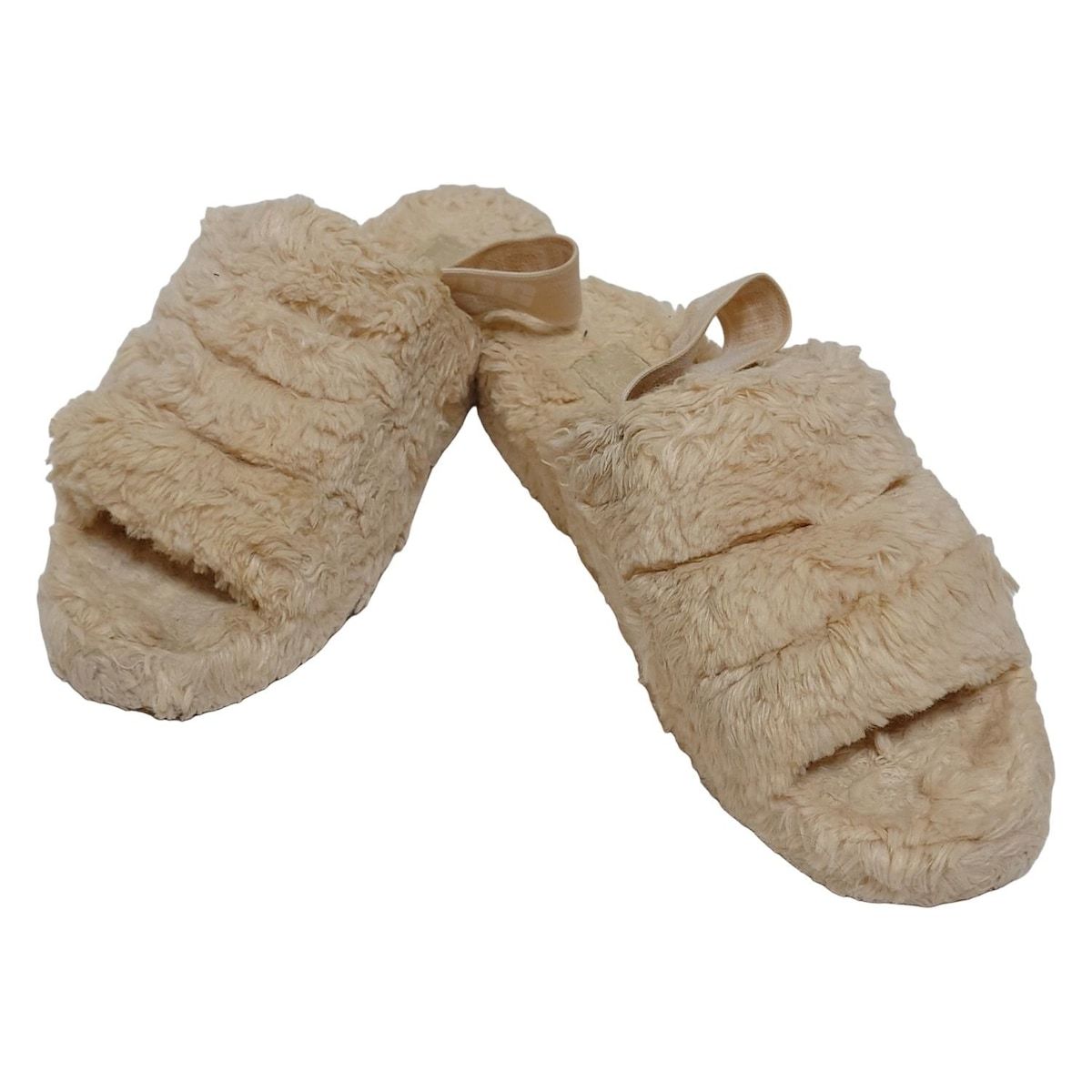 UGG アグ サンダル 23 レディース - ベージュ ムートン