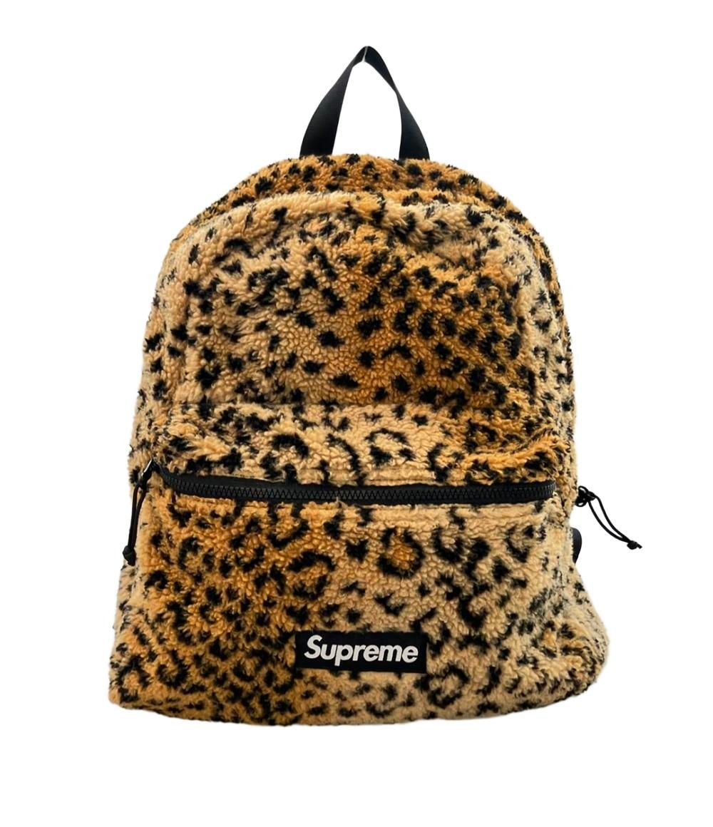 supreme☺︎レオパード柄 リュック 2017aw Supreme シュプリーム 20FW