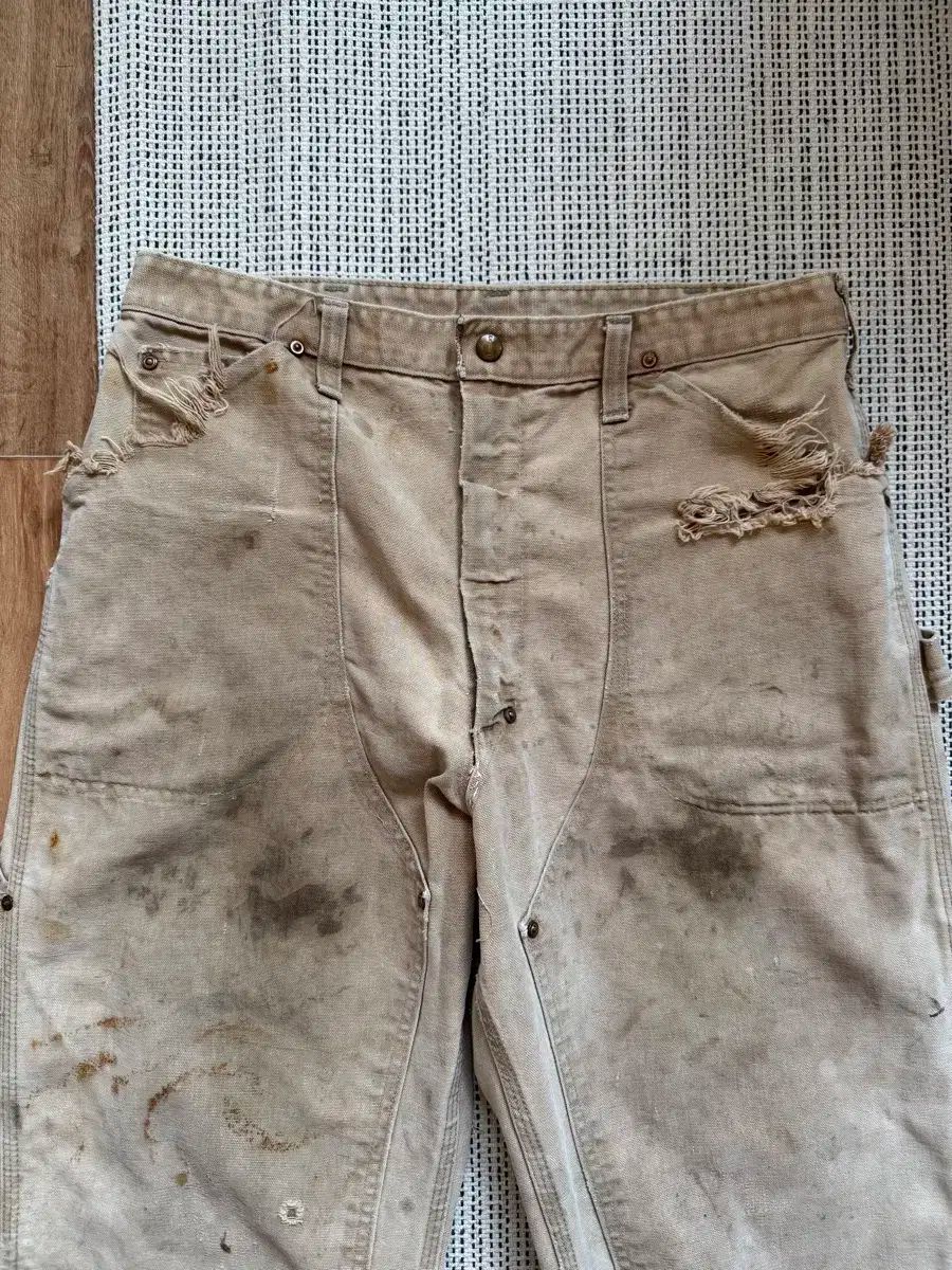 70 s ヴィンテージ Carhartt カーハート ダブルニー パンツ