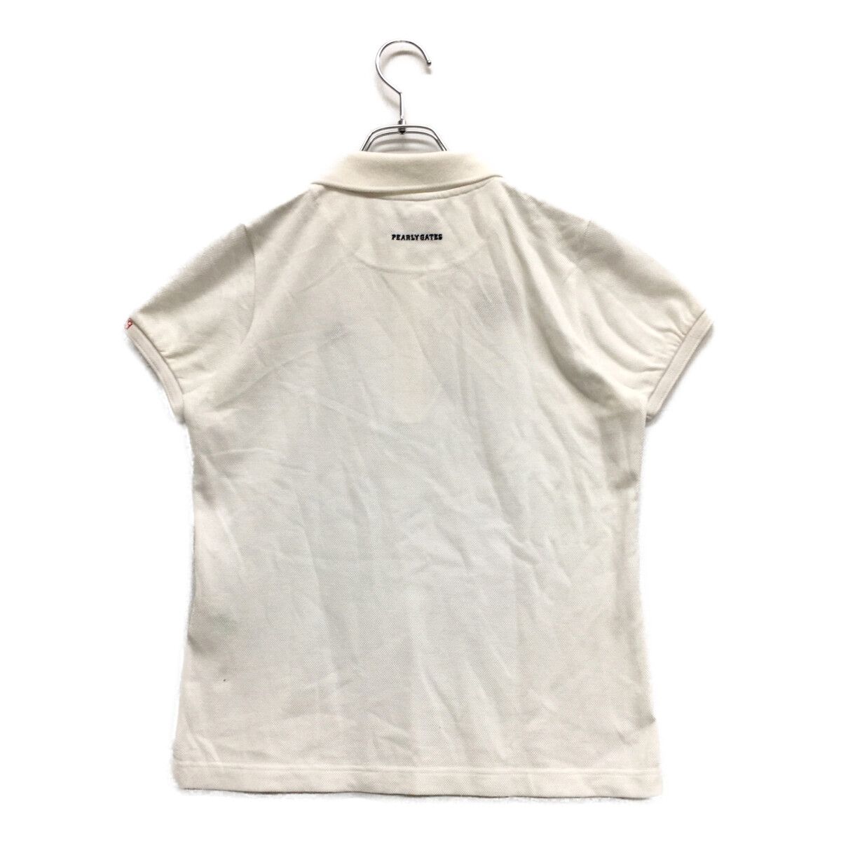 中古 レディース パーリーゲイツ PEARLY GATES 半袖ポロシャツ 0(S) 白