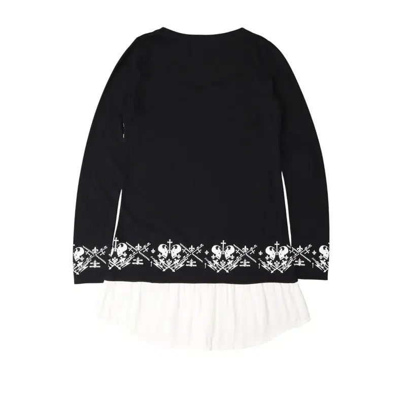 ゴースト オブ ハーレム レイヤード 長袖 ワンピース