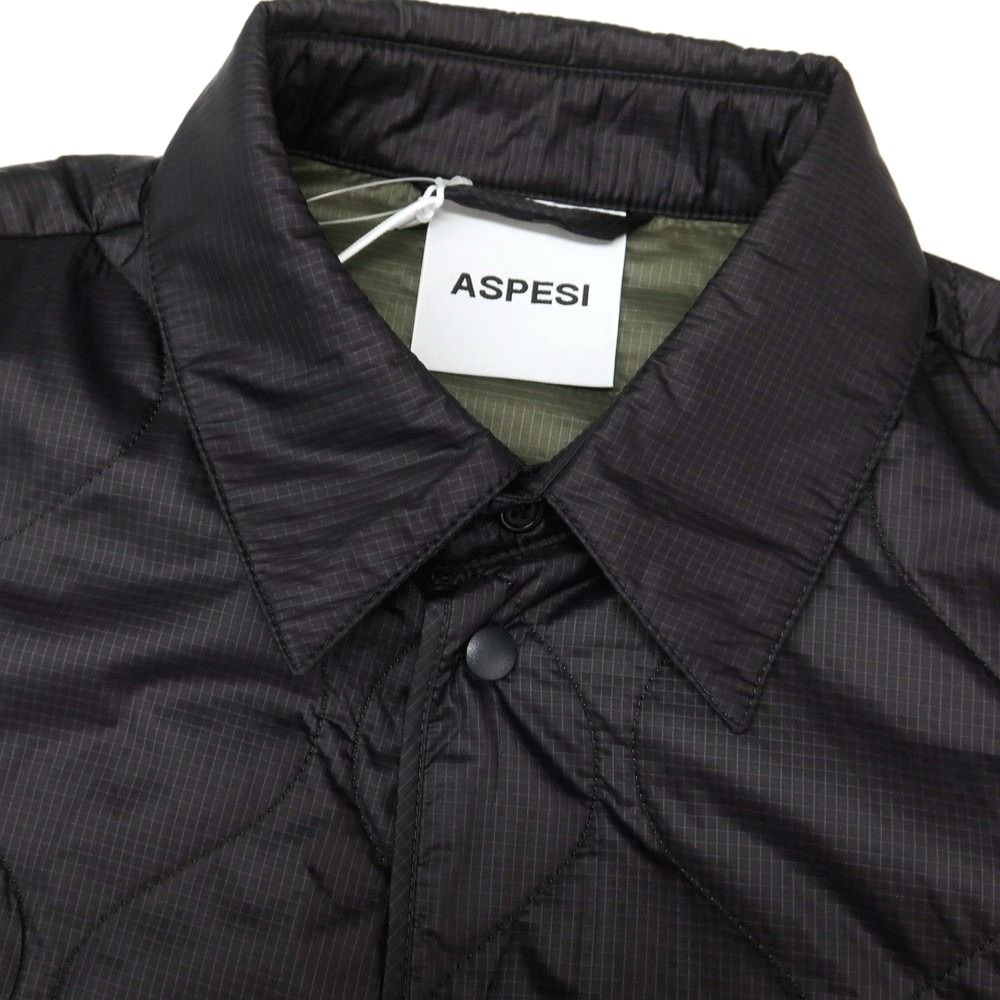 新品】アスペジ ASPESI リップストップナイロン 中綿 キルティング  