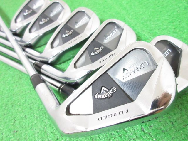 キャロウェイ レガシーブラック アイアンセット 6本 #5-Pw GS s200