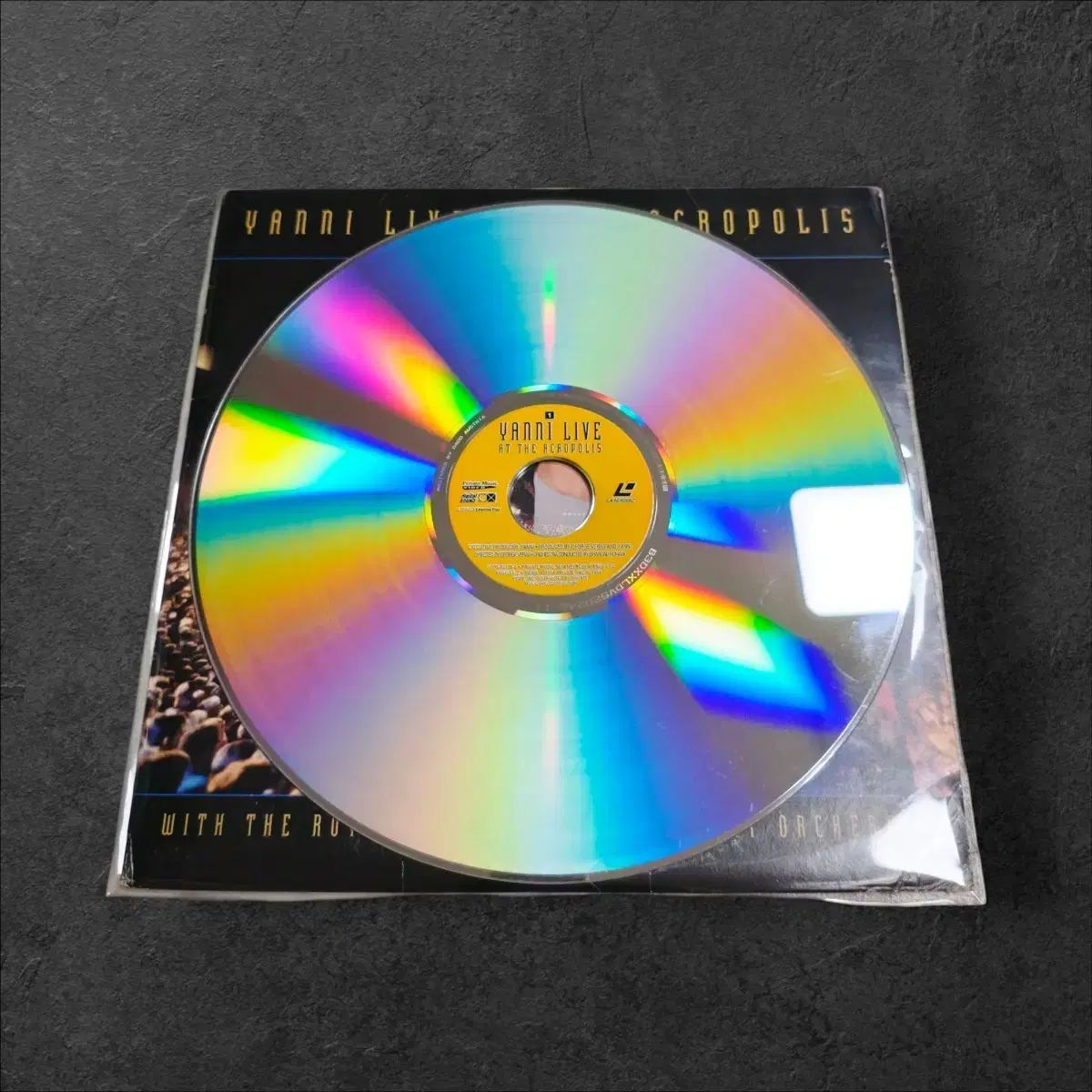 必要最低限 ヤニー Yanni アクロポリス ライブ LIVE アルバム LD レーザーディスク 2025新作品質保証。