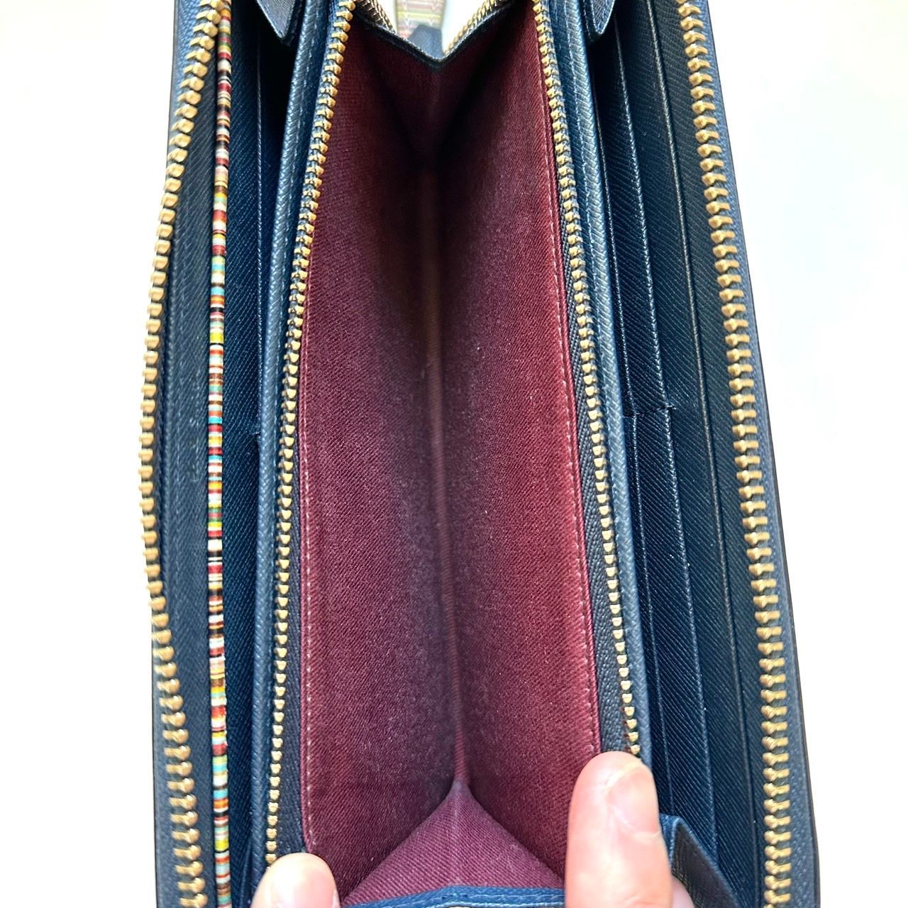 美品✨　ポールスミス Paul Smith 長財布　ジップストローグレイン ポールスミス Paul Smith 長財布 ジップストローグレイン2