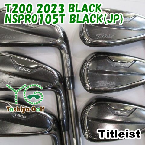 アイアン タイトリスト T200 2023 BLACK/NSPRO105T BLACK(JP) /S