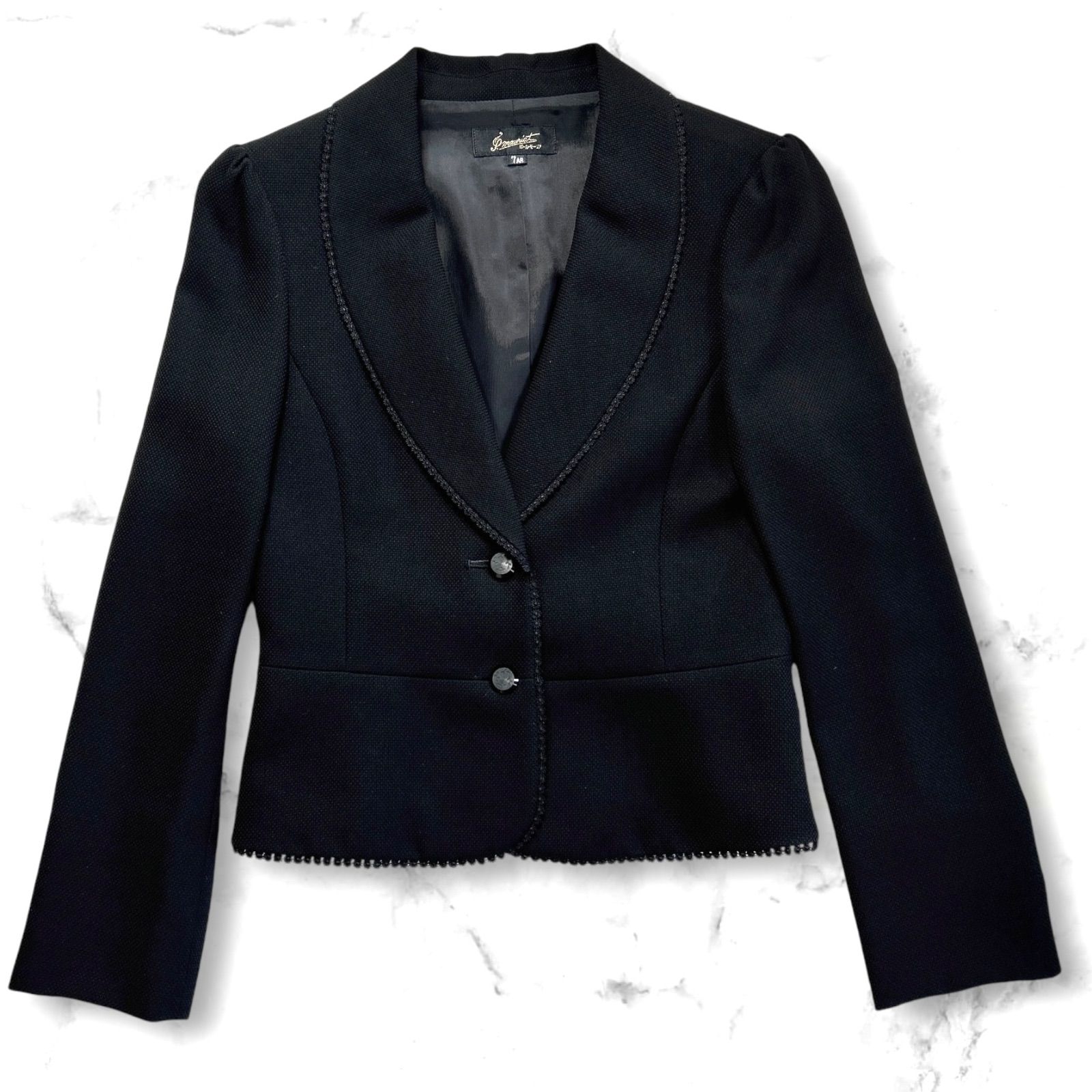 イギン 高級礼服 春夏秋 7号 ブラックフォーマル レディース 喪服 礼服  