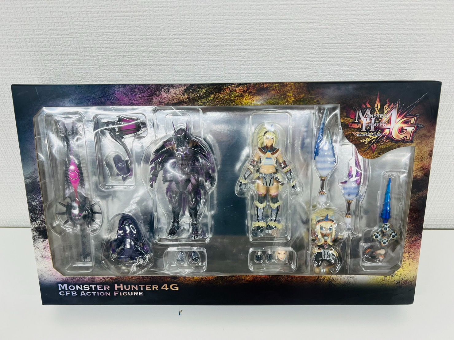 CAPCOMモンハン4G予約限定フィギュアセット CAPCOMモンハン4G予約限定