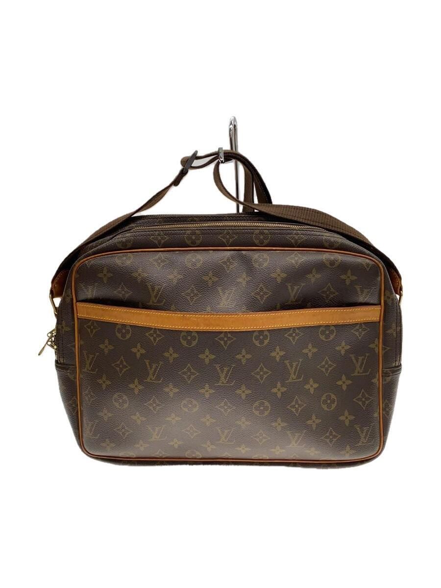 LOUIS VUITTON リポーターPM_モノグラム・キャンバス_BRW PVC ブラウン - メルカリ