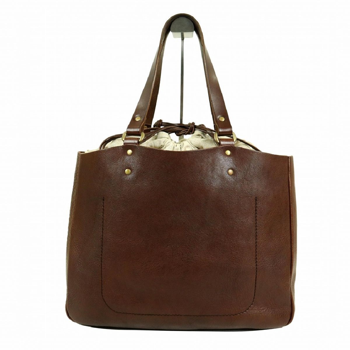 S3438】【美品】SLOW bono スロウ ボーの トートバッグ レザーバッグ 