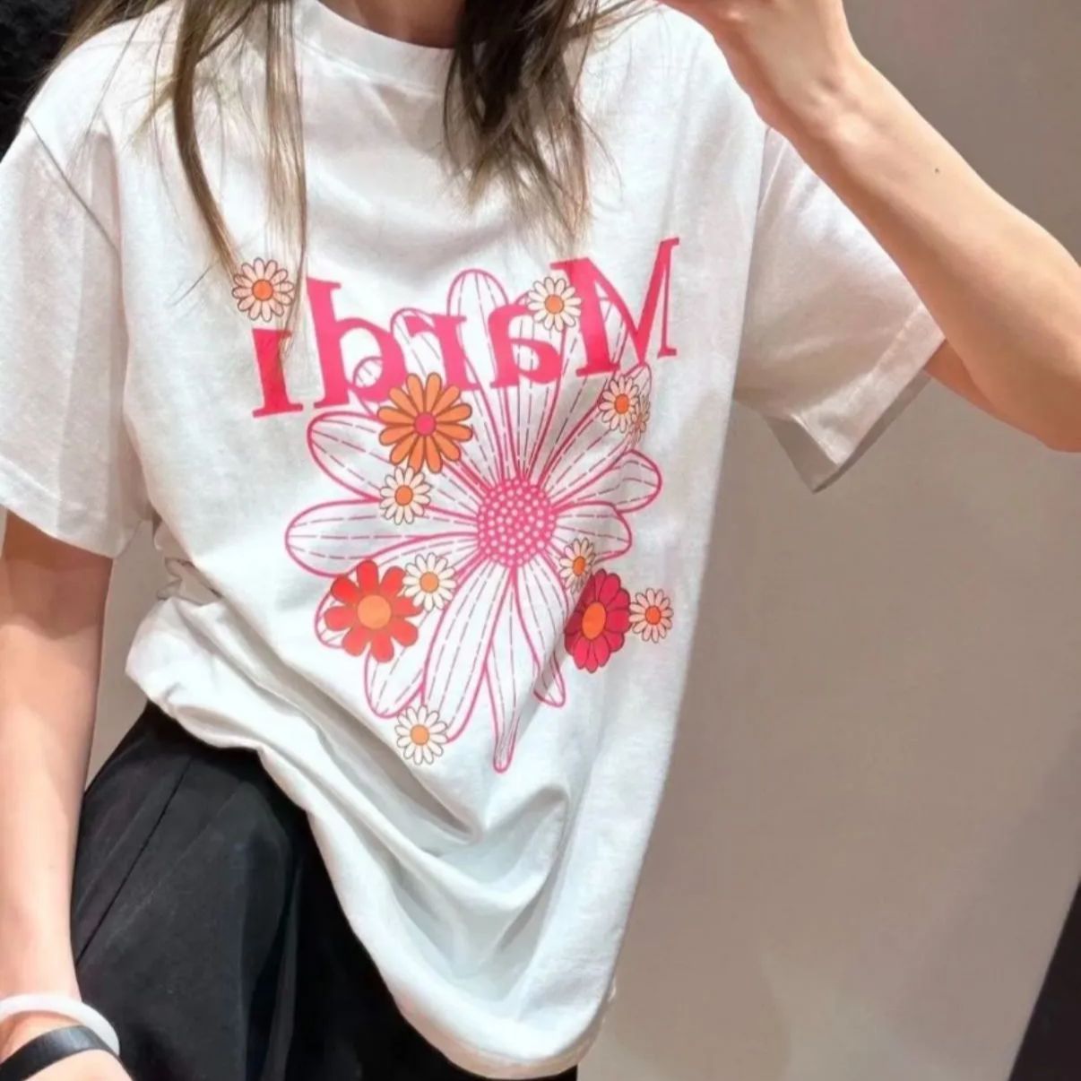 新品未使用 マルディメクルディ Mardi Mercredi BLOSSOM 韓国 花柄  