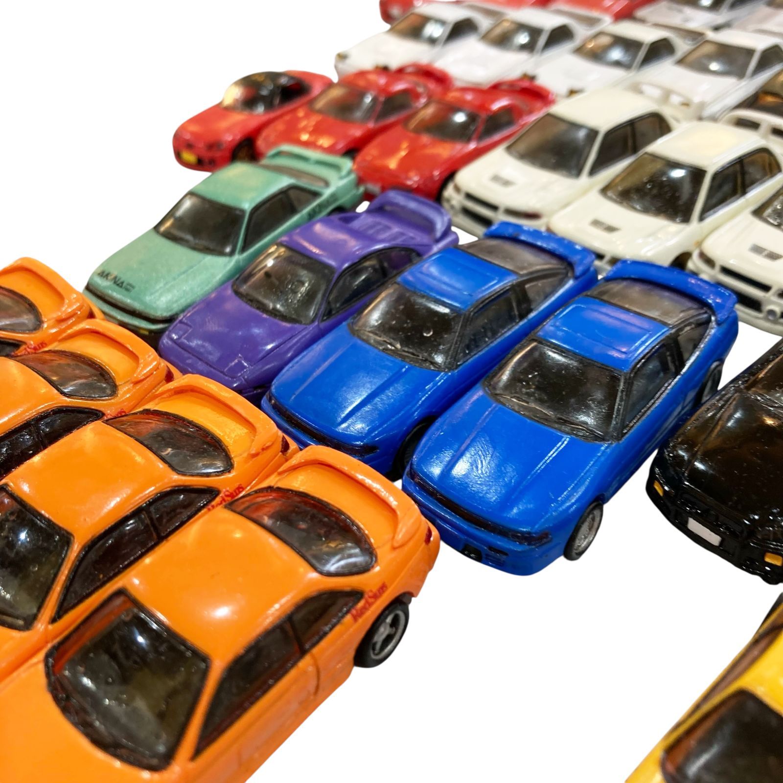 頭文字D リアルモデルコレクション　yujin ガチャ　他　ミニカー　まとめ ユージン SR 頭文字D リアルモデルコレクション 7thStage 全5種