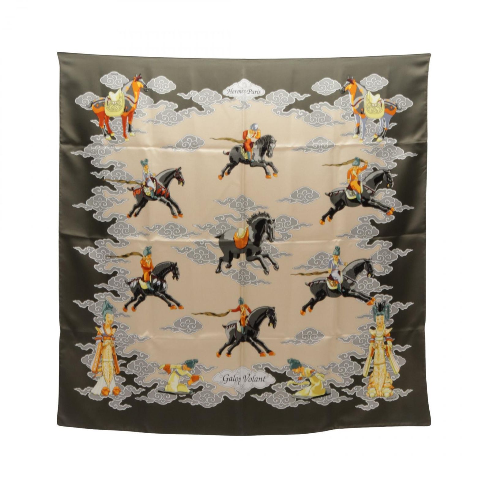 HERMES エルメス カレ90 Galop Volant スカーフ - メルカリ HERMES エルメス カレ90 Galop Volant スカーフ - メルカリ