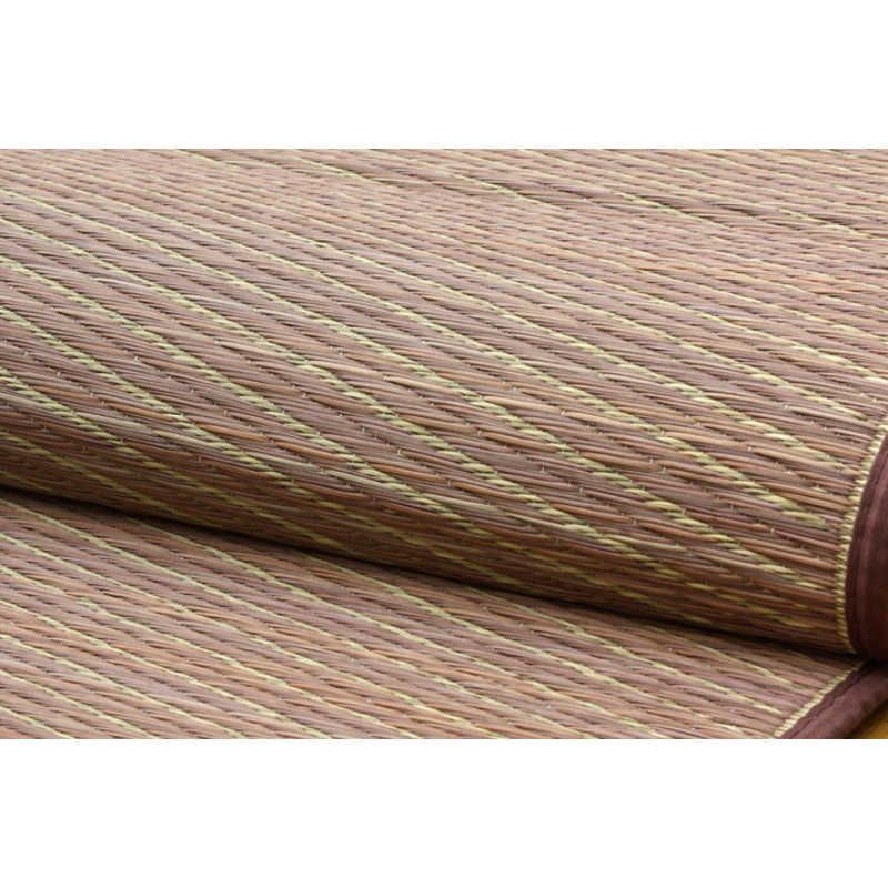 イケヒコ い草ラグカーペット Fソリッド ライトブラウン