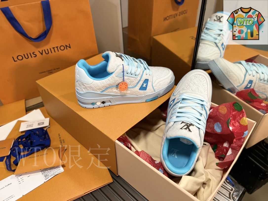  Louis Vuitton LV Trainer スニーカー カジュアルシューズ40 その他 ブーツ 革靴