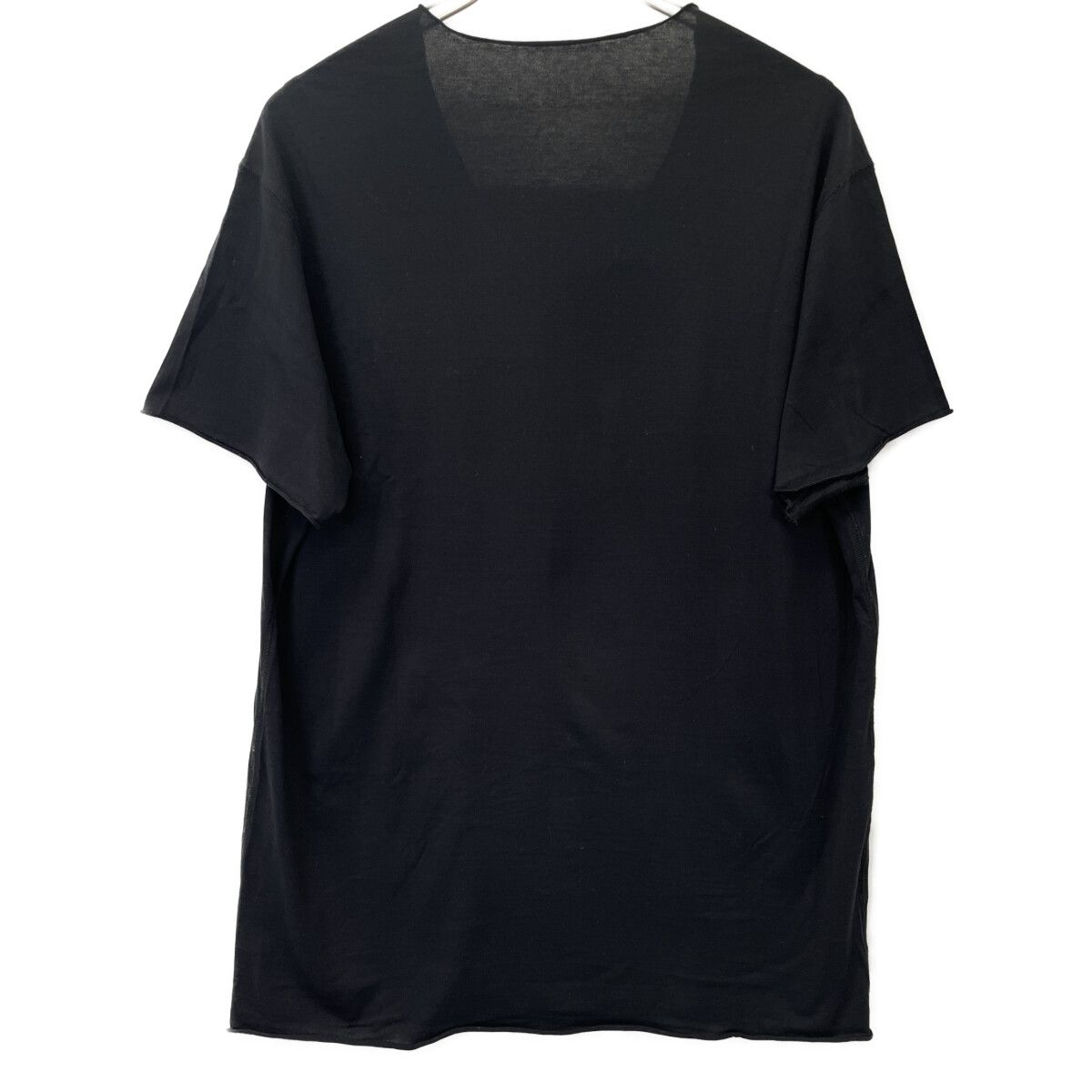 【未使用品】 ルシアンペラフィネ Vネック Tシャツ Sサイズ クレイジー柄 p13080561-a.jpg
