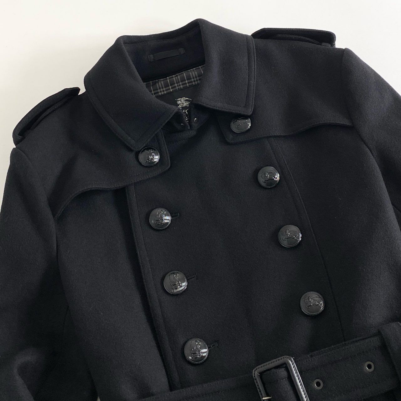 67i5 BURBERRY BLACK LABEL バーバリーブラックレーベル メルトン 