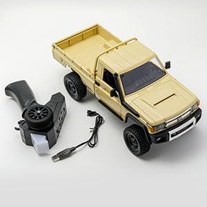 1/12 トヨタ ランドクルーザー79 RCカー サンドベージュ MN-82