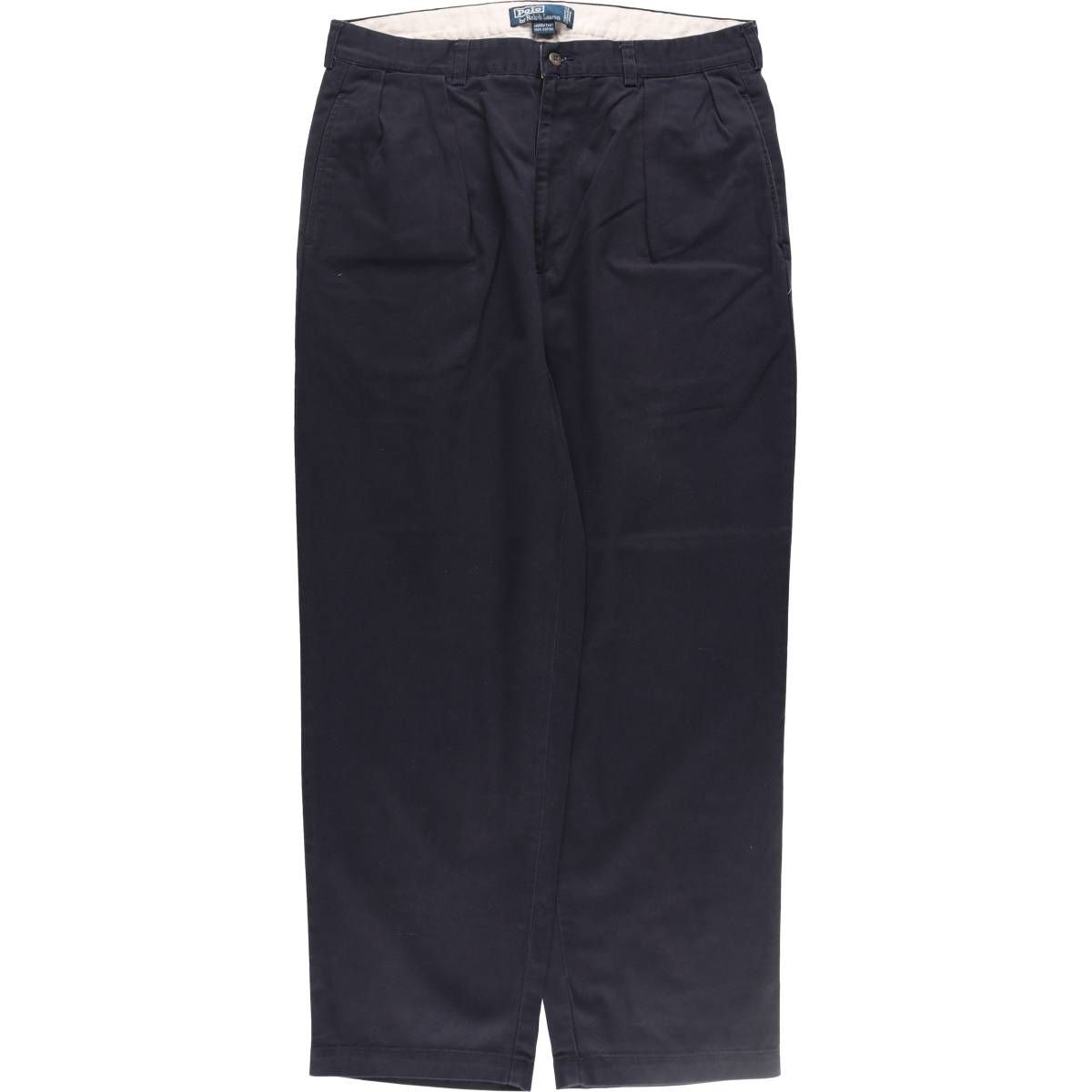 古着 ラルフローレン Ralph Lauren POLO by Ralph Lauren ANDRWE PANT ツータック チノパンツ メンズw36相当/eaa503257