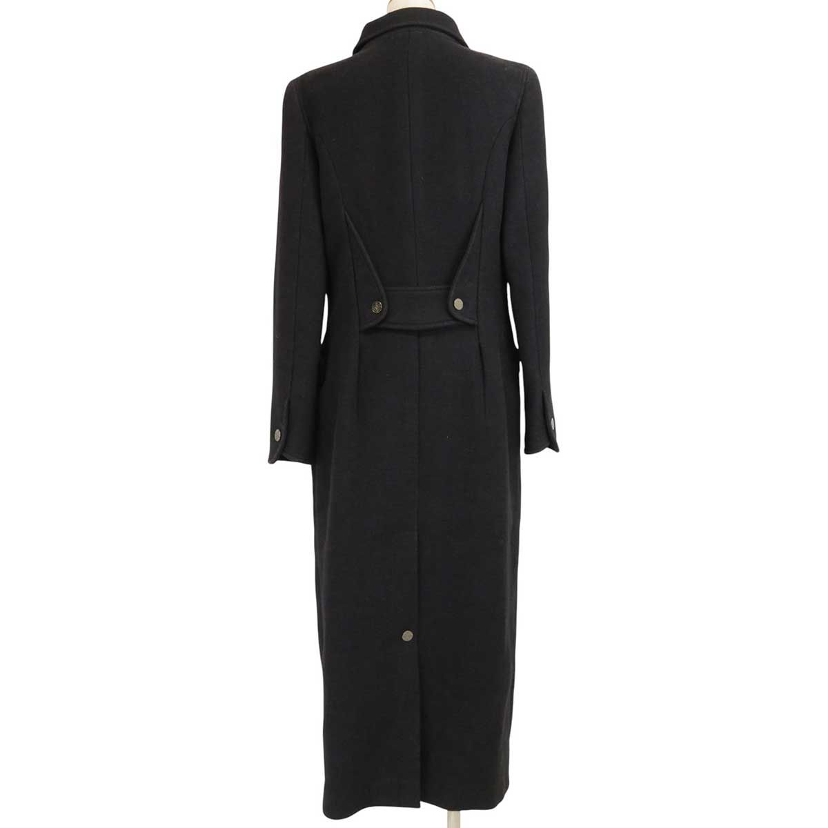 シャネル ココマーク ロングコート P19790V11573 レディース ブラック