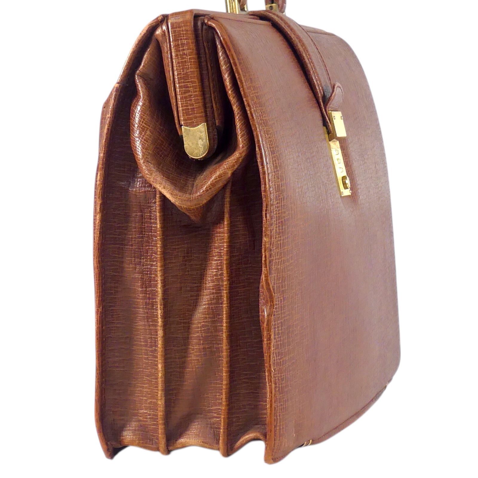 ダレスバッグ 本革 ビジネスバッグ メンズ レディース レザー 茶