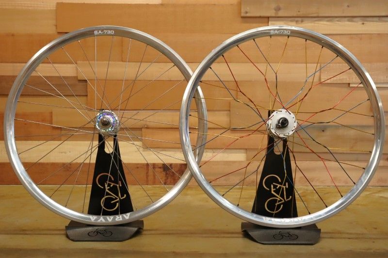 ピストホイール ARAYA GOLD SHIMANO DURA-ACE NJS - 自転車