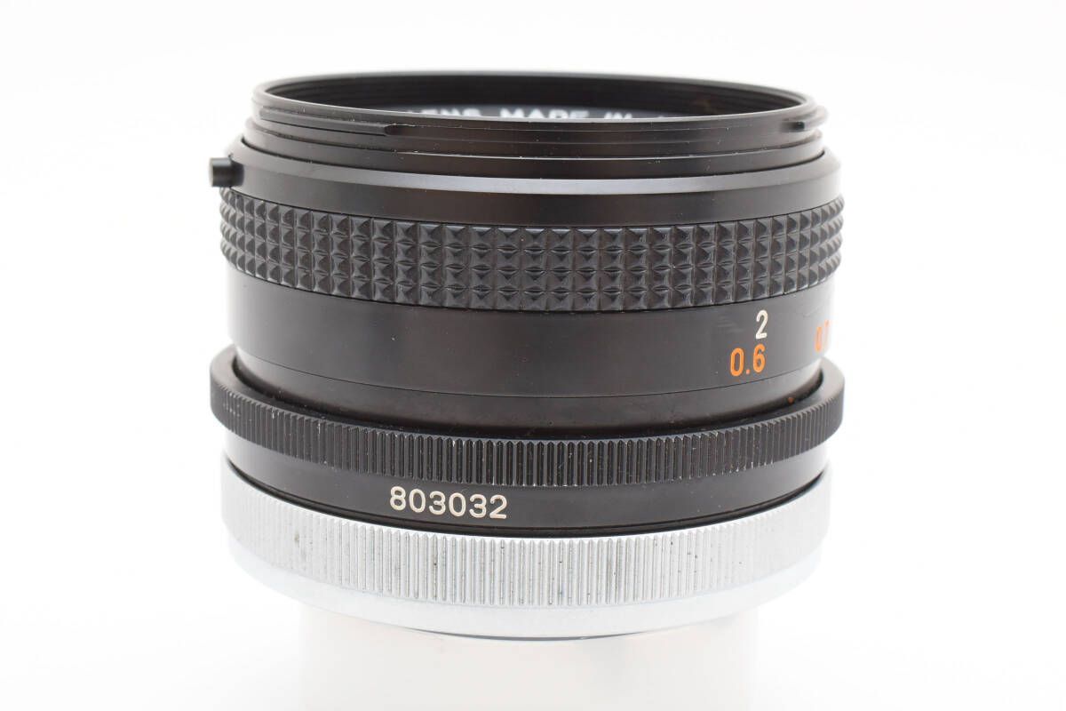 CANON A-1 CANON LENS FD 50MM.F1.8 キャノン Canon FD 50mm F1.8 S.C