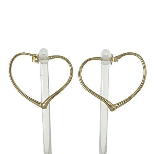 ティファニー ピアス K18YG オープンハート TIFFANY&Co. アクセサリー イエローゴールド ティファニー ピアス ハート コンビカラー シルバー 925&frasl;K18YG #172955
