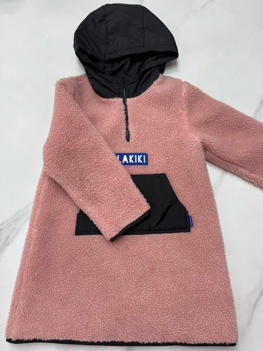 flakiki プラキキ ボアフリース ボア フリース ワンピース 8y