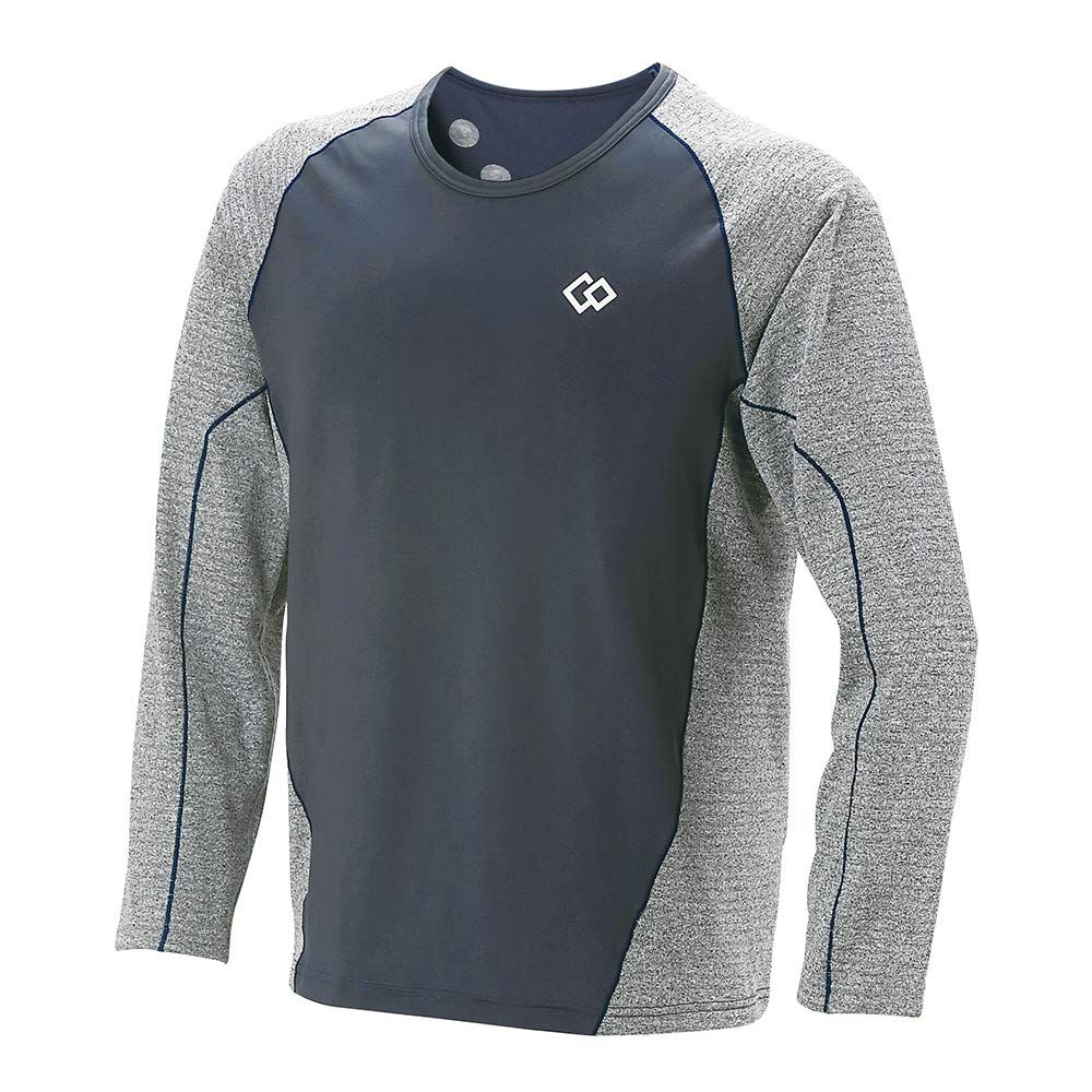 [コラントッテ] RESNO スイッチングシャツ ロングスリーブ グレー×ネイビー AJDJA68L [L]