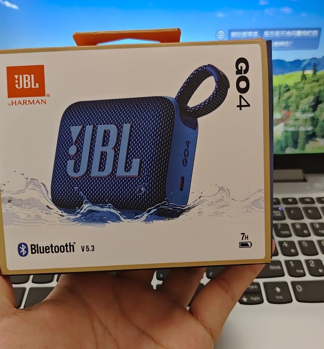 JBL Bluetooth スピーカー GO4 Blue ブルー 新品 未使用