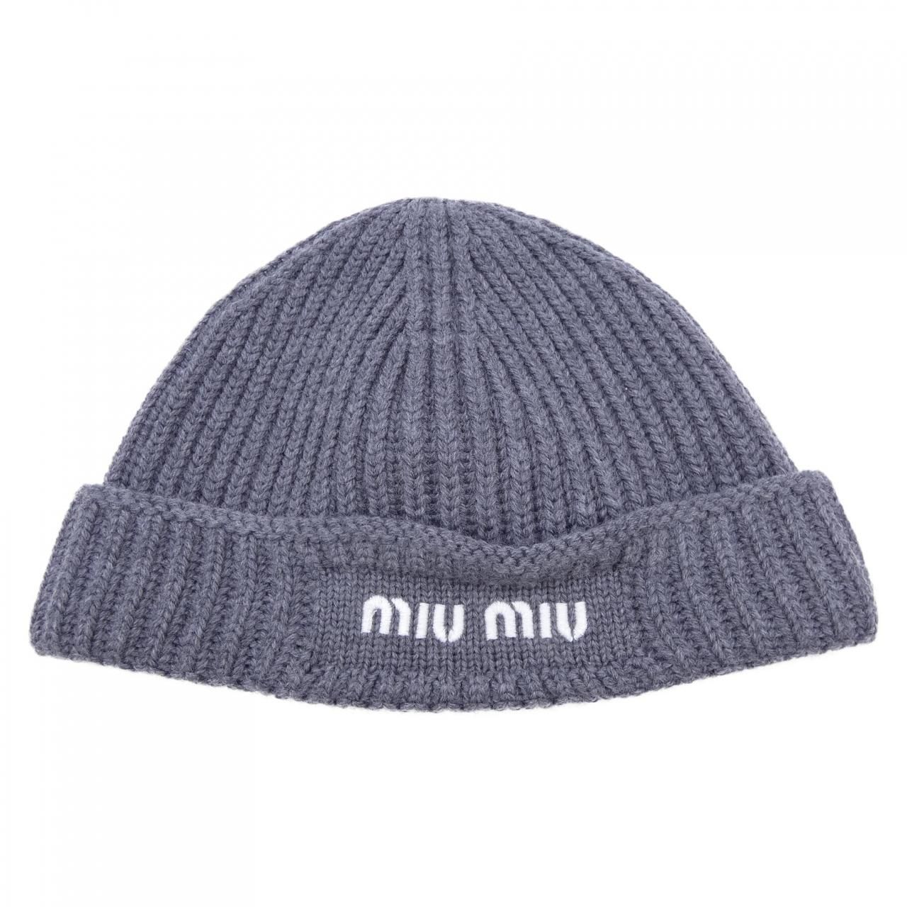 ミュウミュウ MIU MIU ニットキャップ