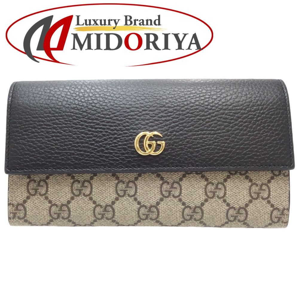 GUCCI グッチ ＧＧマーモント コンチネンタルウォレット 456116 長財布 ...