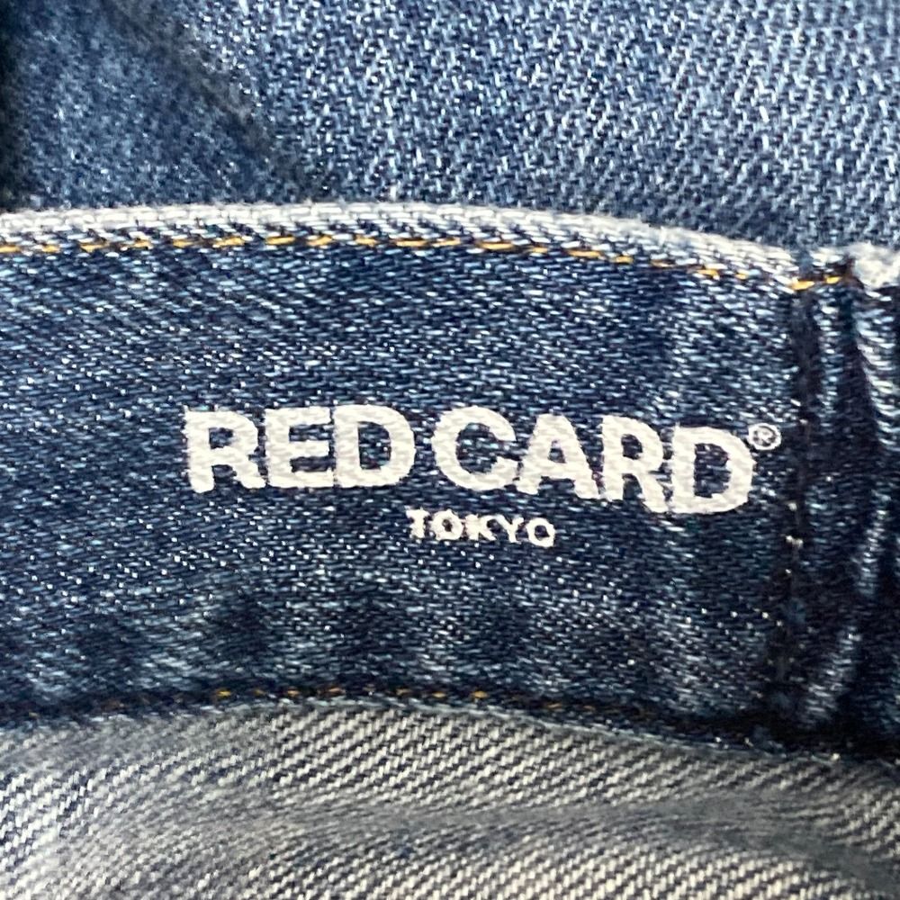 RED CARD レッドカード Manoa Wide Straight デニムパンツ ジーンズ サイズ21 ブルー レディース 古着 DECORATOM_COM_BR
