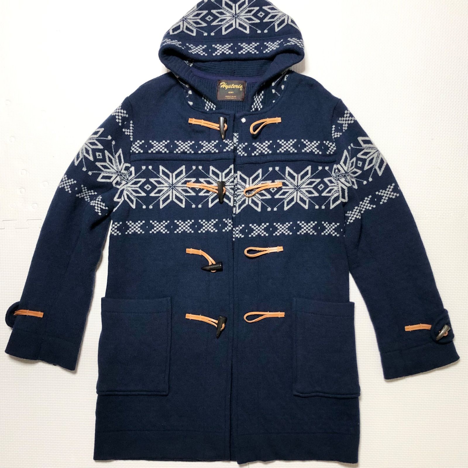 □美品□希少□HYSTERIC GLAMOUR ヒステリックグラマー ニットダッフル