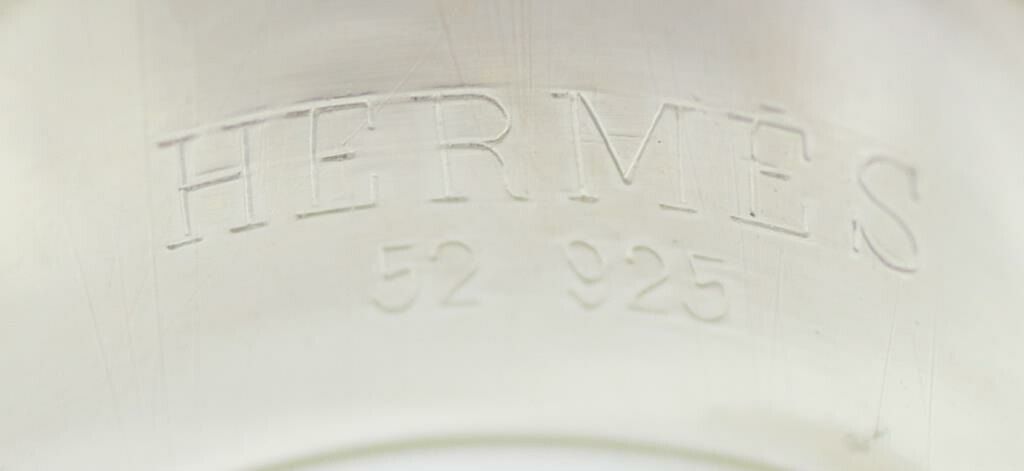 HERMES キャンディリング 52 10号 sv925 エルメス HERMES 指輪 キャンディリング ＃52 ライトブルー /シルバー