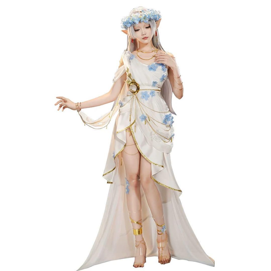 新品未使用 三分妄想 葬送のフリーレン コスプレ衣装 ウィッグ