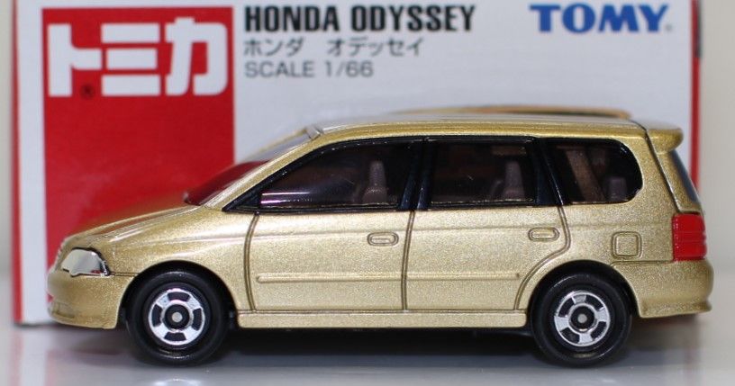 HONDA  金色オデッセイ ホンダ HONDA オデッセイ ODYSSEY 金色 GOLD ミニカー - メルカリ