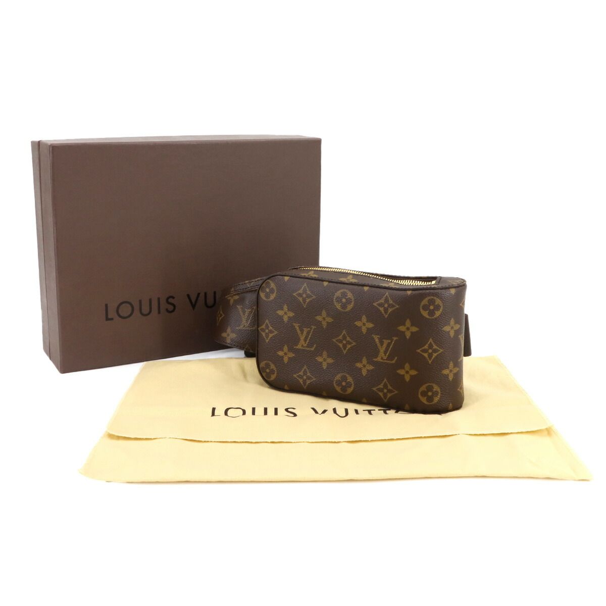 ルイ ヴィトン LOUIS VUITTON モノグラム ジェロニモス SPO パーソナル ボディ バッグ ブラウン M50211 Geronimos 90295926