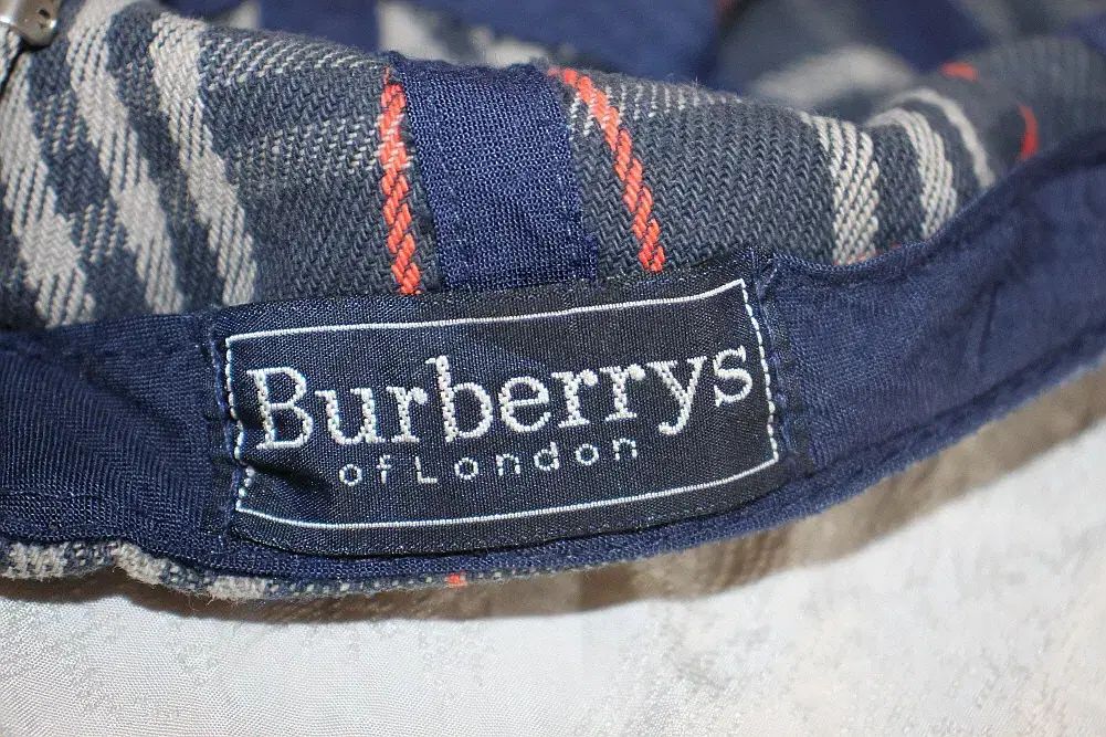 Burberrys バーバリーズ デニムキャップ ヴィンテージ ノバチェック Burberrys バーバリーズ デニムキャップ ヴィンテージ ノバ