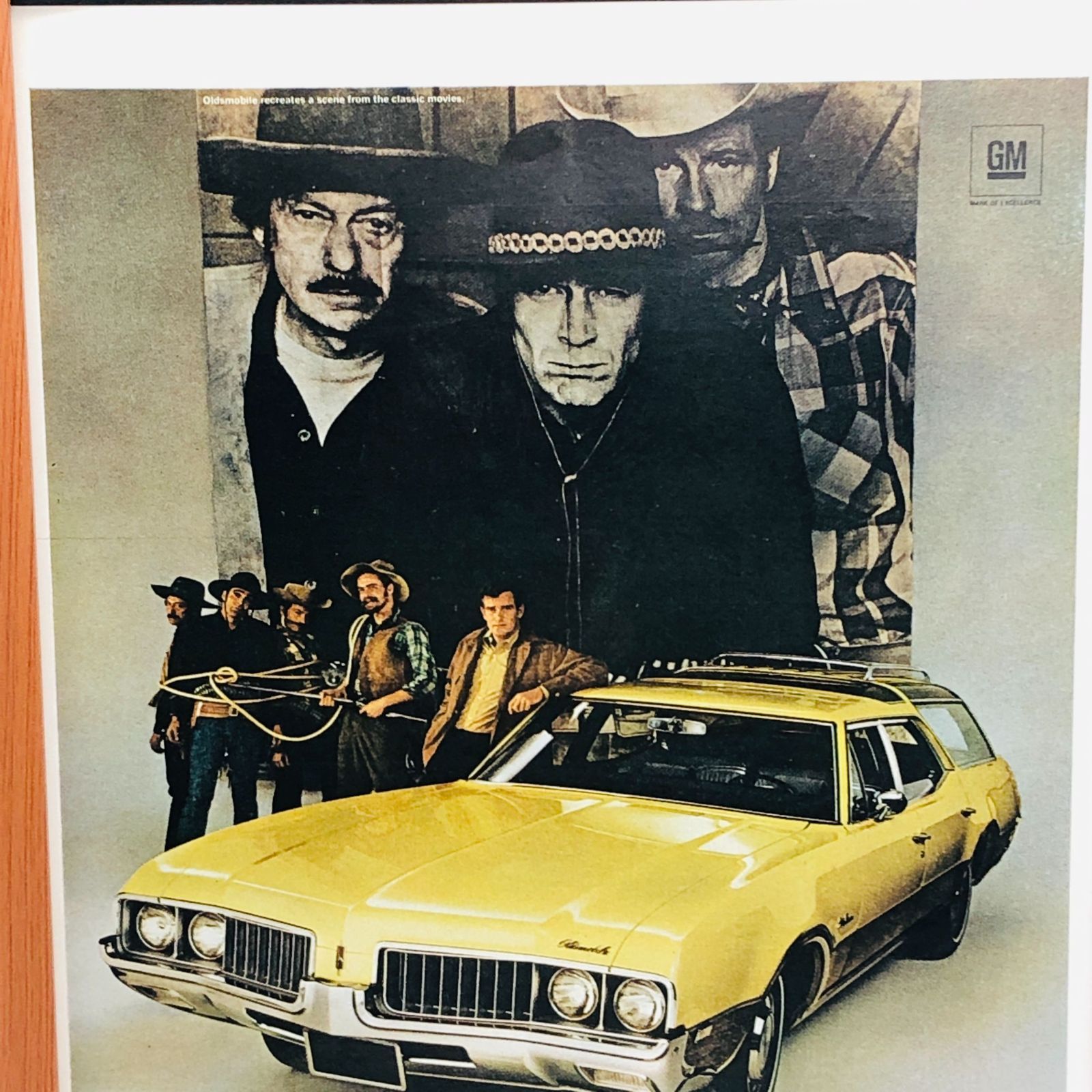 ビンテージ 広告 ポスター 『 オールズビスタクルーザー 』 1960's 額