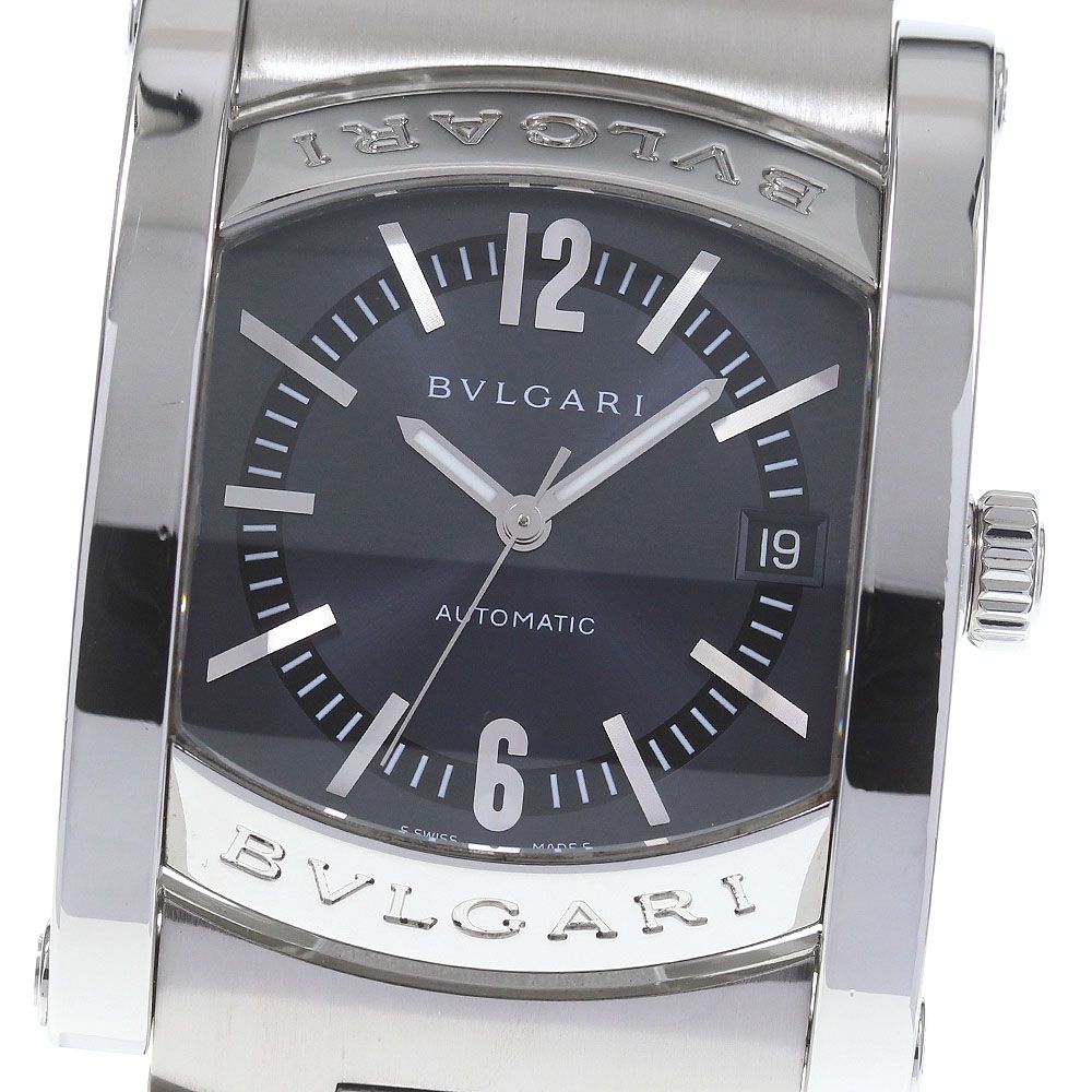 確実正規品 BVLGARI AA44S アショーマ デイト 自動巻き | fpfs.com.py