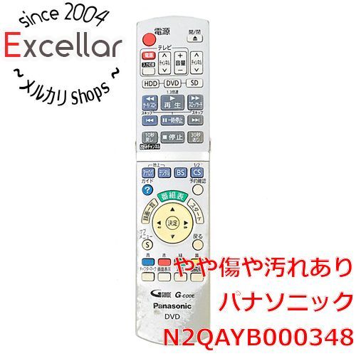 bn:15] Panasonic ハイビジョンDVDレコーダー用リモコン N2QAYB000348