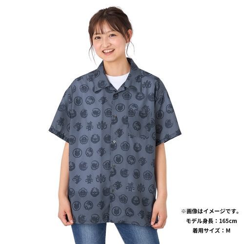 ポケモンセンター【新品正規品】 アロハシャツ ポケ紋 キタカミの里 M / L